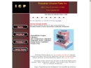 Website Snapshot of Industrial Chrome Plate, Inc.
