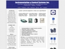Website Snapshot of Instrumentation & Control Systems, Inc.