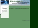 Website Snapshot of Ida Enterprises, Inc.