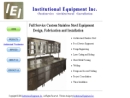 Website Snapshot of Institutional Equipment, Inc.
