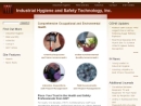 Website Snapshot of INDUSTRIAL HYGIENE & SAFETY TE