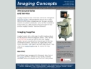 Website Snapshot of IMAGING CONCEPTS, INC