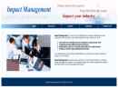 Website Snapshot of IMPACT MANAGEMENT