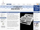 Website Snapshot of Impress Communications
