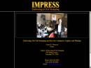 Website Snapshot of Impress Embossing & Hot Stamping