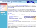 Website Snapshot of INFORMATION MANAGEMENT SERVICES, INC.