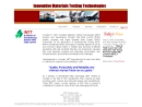 Website Snapshot of INNOVATIVE MATERIALS TESTING TECHNOLOGIES, INC.