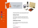 Website Snapshot of Indiana Stamp Co., Inc.