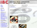 Website Snapshot of Industrial Brush Corp.