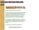 Website Snapshot of Industrial Abrasives Co.