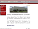 INDUSTRIAL RESOURCES, INC.