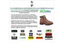 Website Snapshot of Industrial Shoe Co.