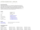 Website Snapshot of INFORMATION WAVE TECHNOLOGIES, LLC