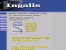 Website Snapshot of Ingalls Alignment Products