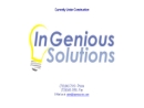 Website Snapshot of INGENIOUS SOLUTIONS INC