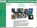 Website Snapshot of INNOVATIVE MACHINING TECHNOLOGY, INC.