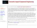 Website Snapshot of INNOVATIVE SUPPORT EQUIPMENT ENGINEERING, INC