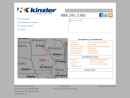 Website Snapshot of KINZLER CONSTRUCTION SERVICES, INC.