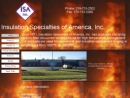 Website Snapshot of Insulation Specialties Of America, Inc.