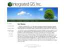 Website Snapshot of INTEGRATED GIS, INC