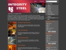 Website Snapshot of Integrity Steel Co.