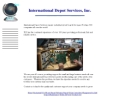 Website Snapshot of International Depot Services, Inc.
