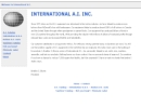 Website Snapshot of International A.I., Inc.