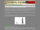 Website Snapshot of INTERORBITAL SYSTEMS