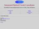Website Snapshot of INTEGRATED OPTICAL CIRCUIT CONSULTANTS