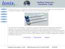 Website Snapshot of IONIX POWER SYSTEMS