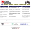 Website Snapshot of Iowa Spring Mfg. & Sales, Inc.