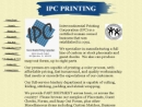 Website Snapshot of Intercontinental Printing Corp., Inc.