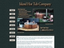 Website Snapshot of Island Hot Tub