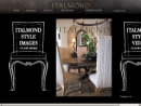 Website Snapshot of Italmond Furniture