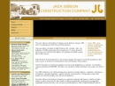 Website Snapshot of JACK GIBSON CONSTRUCTION CO