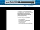 Website Snapshot of J.A Crawford Co.
