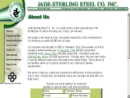 Website Snapshot of JADE-STERLING STEEL CO INC
