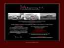 Website Snapshot of J & A ENGINEERING, LLC