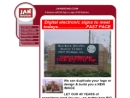 Website Snapshot of Jan Signs