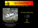 Website Snapshot of Jarvis Sawmill, Inc.