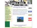 Website Snapshot of Jones Brothers Roofing Co.