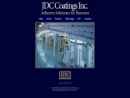 Website Snapshot of JDC Coatings Inc
