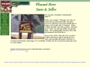 Website Snapshot of Pleasant Acres Jams & Jellies