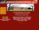 Website Snapshot of Jensen's, Inc.
