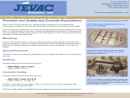 Website Snapshot of JEVAC MACHINE INC