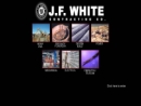 Website Snapshot of J.F. WHITE CONTRACTING COMPANY
