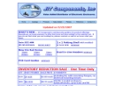 Website Snapshot of Jit Components