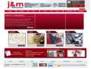 Website Snapshot of J & M Appliance Inc