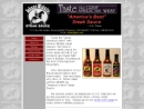 Website Snapshot of Wahoo Toppings