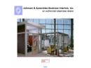 Website Snapshot of JOHNSON & ASSOCIATES BUSINESS INTERIORS, INC.